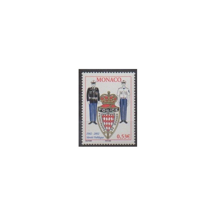 Acheter ce timbre de Monaco de l'année 2002 (No 2345).