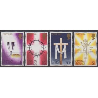 Acheter cette série de timbres des îles Caïmans  de l'année 1981 (No 470/473).