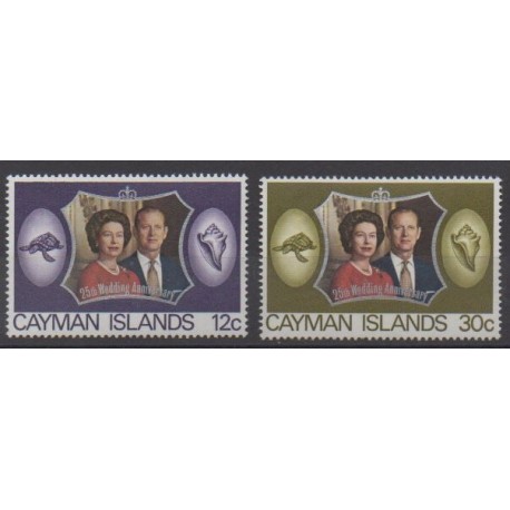 Cayman ( Islands) - 1972 - Nb 306/307 - Royalty