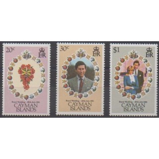 Buy this set of stamps of Cayman Islands of the year 1981 (Nb 478/480).