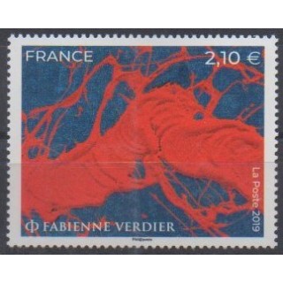 Acheter ce timbre de France de l'année 2019 (Fabienne Verdier).