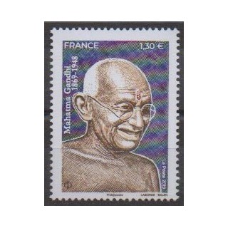 Buy this stamp of France of the year 2019 (Gandhi).