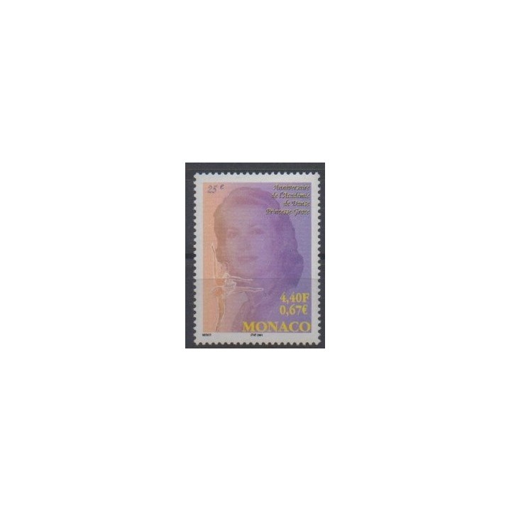 Acheter ce timbre de Monaco de l'année 2001 (No 2305).