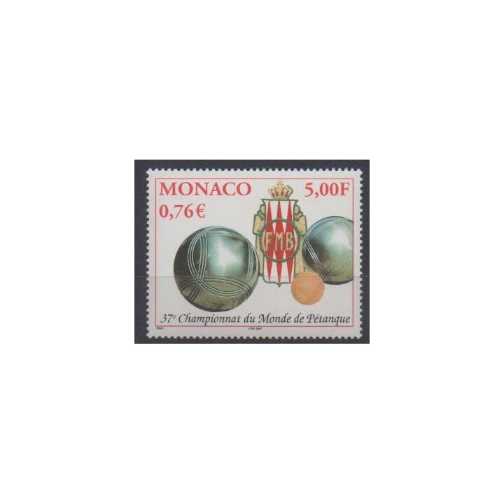 Buy this stamp of Monaco of the year 2001 (Nb 2303).
