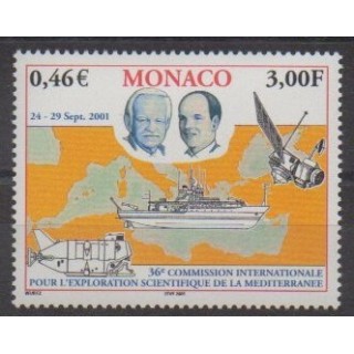 Acheter ce timbre de Monaco de l'année 2001 (No 2318).