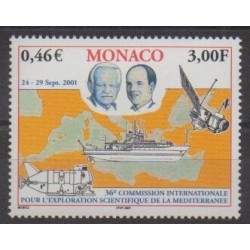 Monaco - 2001 - No 2318 - Sciences et Techniques