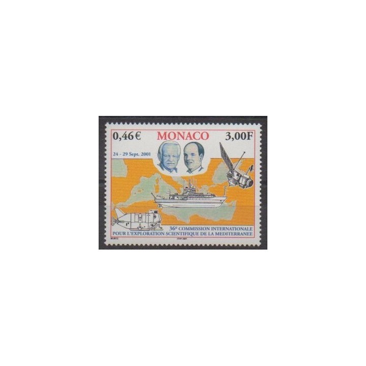 Acheter ce timbre de Monaco de l'année 2001 (No 2318).