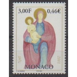 Monaco - 2001 - Nb 2317 - Religion