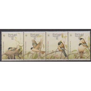 Acheter cette série de timbres du Portugal (Açores) de l'année 1990 (No 395/398).