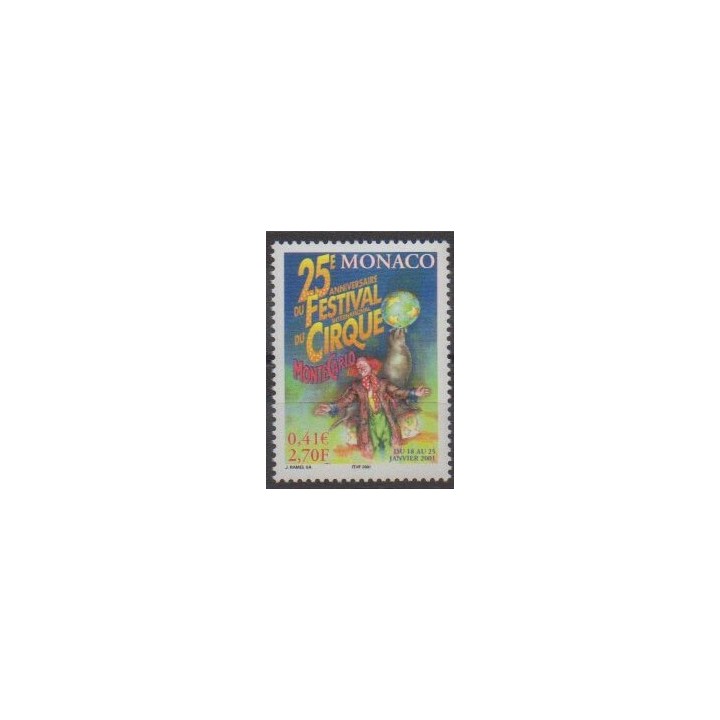 Acheter ce timbre de Monaco de l'année 2000 (No 2286).
