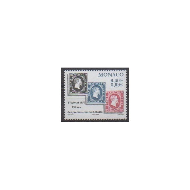 Acheter ce timbre de Monaco de l'année 2000 (No 2283).