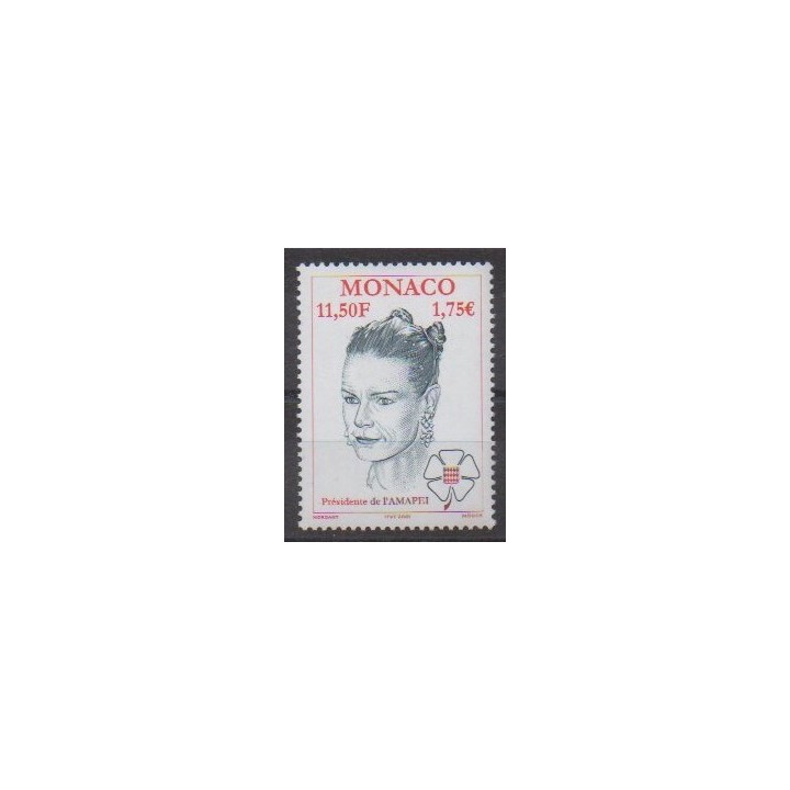 Acheter ce timbre de Monaco de l'année 2000 (No 2275).