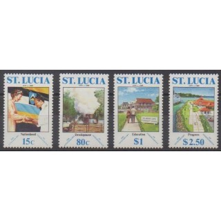 Buy this set of stamps of St. Lucia of the year 1989 (Nb 919/922).