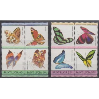 Buy this set of stamps of St. Lucia of the year 1985 (Nb 720/727).