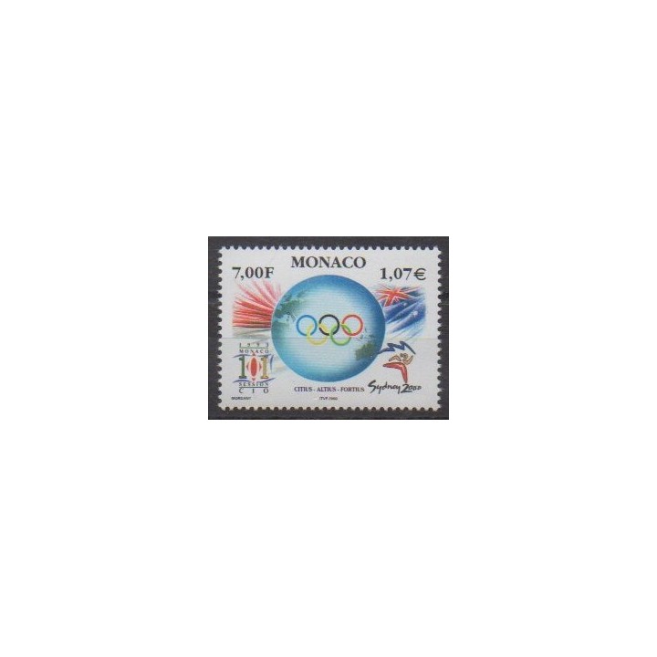 Acheter ce timbre de Monaco de l'année 2000 (No 2239).