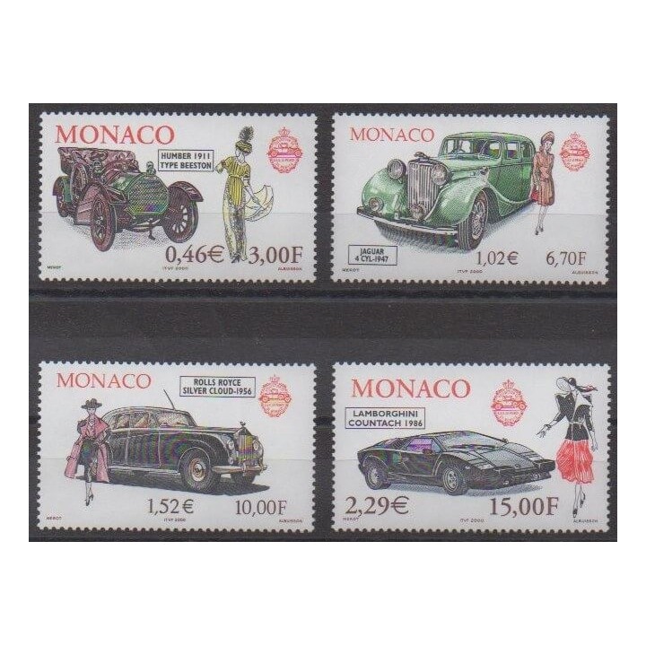 Buy this set of stamps of Monaco of the year 2000 (Nb 2257/2260).