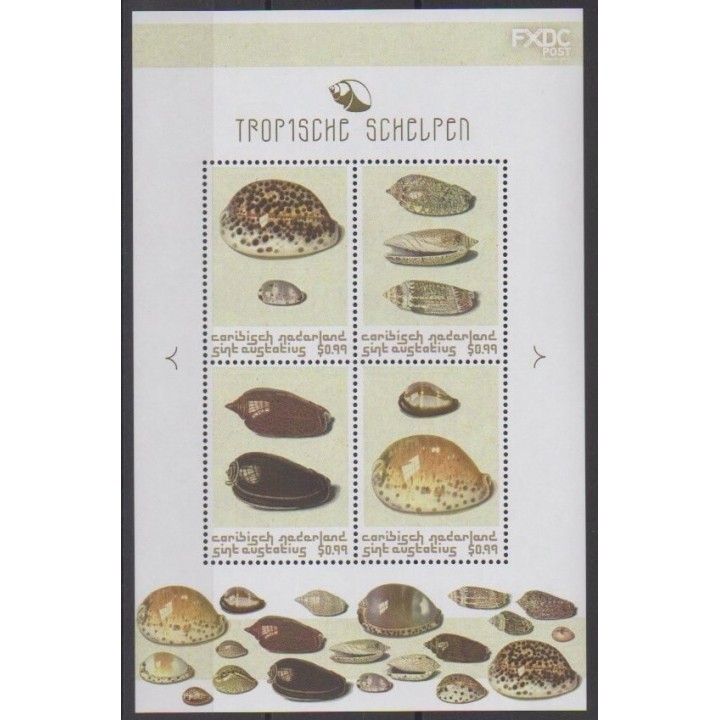Buy this set of stamps of Caribbean Netherlands of the year 2018 (Nb 47/50).