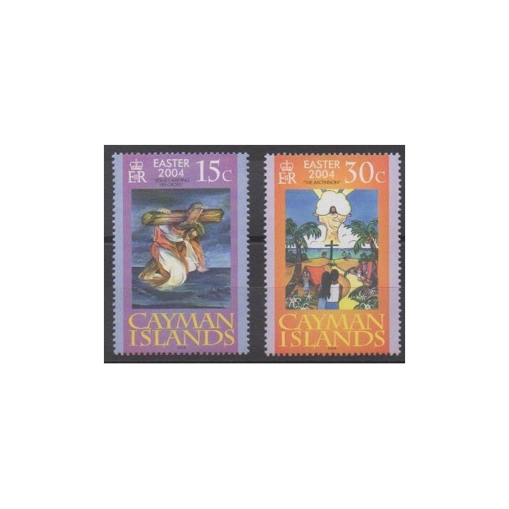 Buy this set of stamps of Cayman Islands of the year 2004 (Nb 965/966).