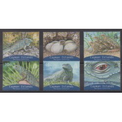 Cayman ( Islands) - 2004 - Nb 971/976 - Reptils