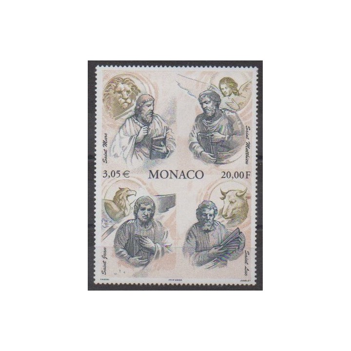 Acheter ce timbre de Monaco de l'année 2000 (No 2250).
