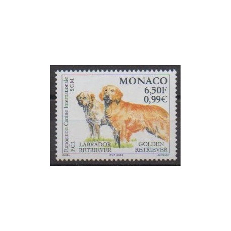 Monaco - 2000 - No 2238 - Chiens