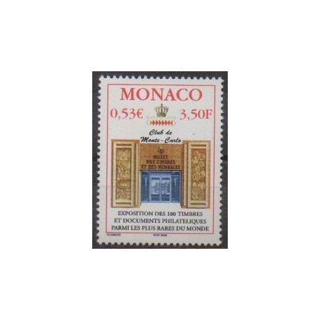 Monaco - 2000 - No 2255 - Exposition - Philatélie
