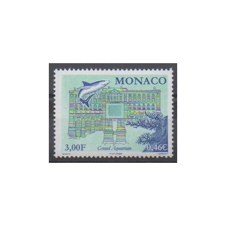 Monaco - 2000 - Nb 2268 - Sea animals