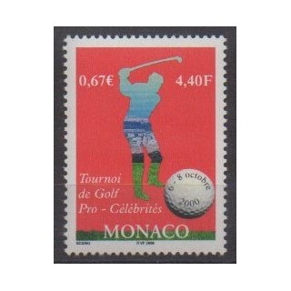 Acheter ce timbre de Monaco de l'année 2000 (No 2254).