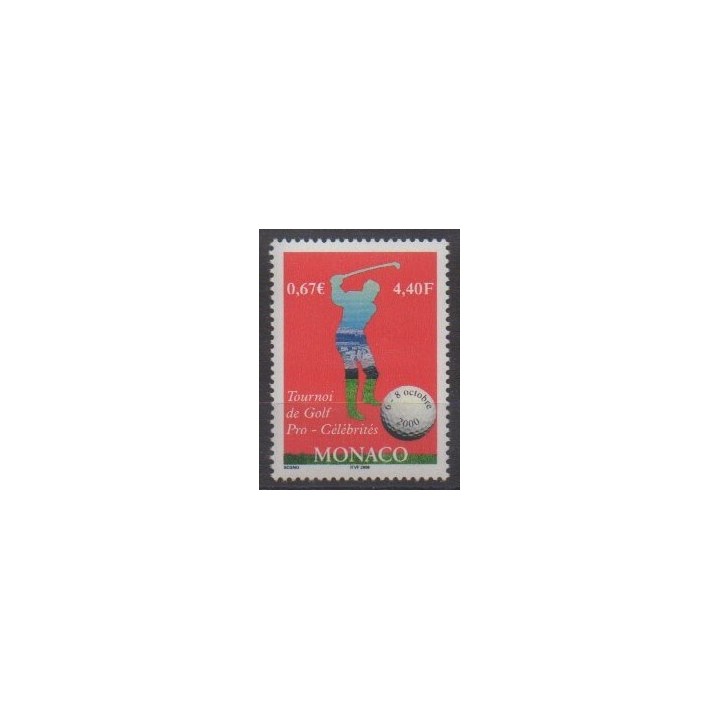 Buy this stamp of Monaco of the year 2000 (Nb 2254).