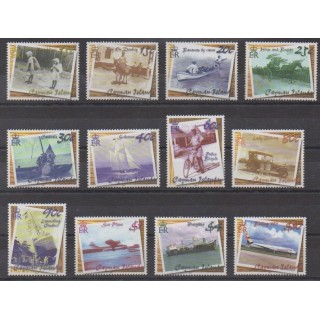 Acheter cette série de timbres des îles Caïmans  de l'année 2001 (No 884/895).