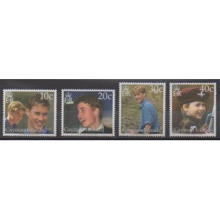Acheter cette série de timbres des îles Caïmans  de l'année 2000 (No 856/859).
