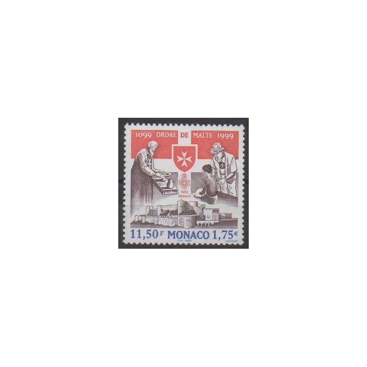 Acheter ce timbre de Monaco de l'année 1999 (No 2215).