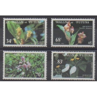 Acheter cette série de timbres de Wallis et Futuna de l'année 1982 (No 286/289).