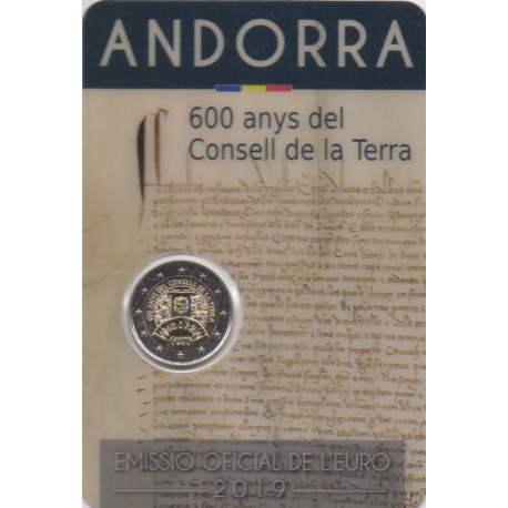 Andorre - 2019 - 600 ans du conseil de la terre