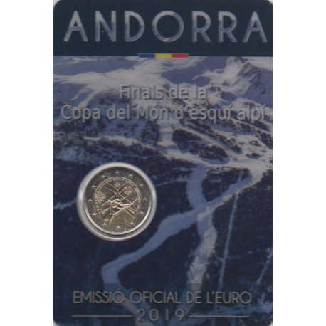 Andorre - 2019 - Coincard : Finales de la Coupe du monde de ski alpin