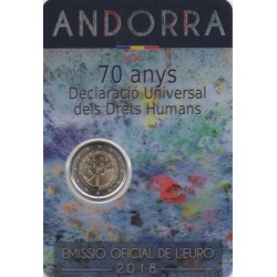Andorre - 2018 - 70 ans de la déclaration universelle des Droits de l'Homme