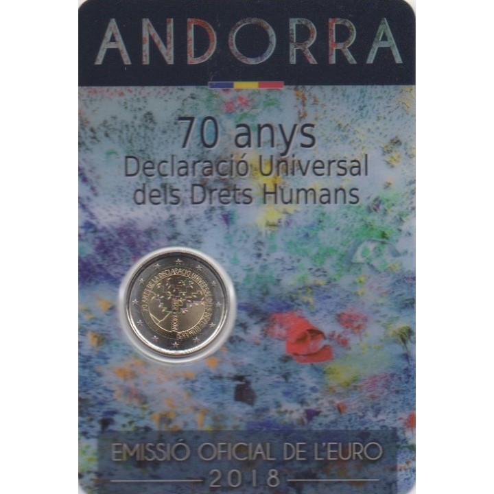 Andorre - 2018 - 70 ans de la déclaration universelle des Droits de l'Homme