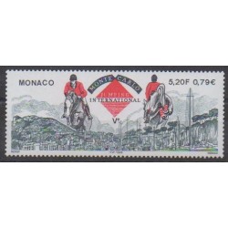 Monaco - 1999 - Nb 2198 - Horses - Various sports