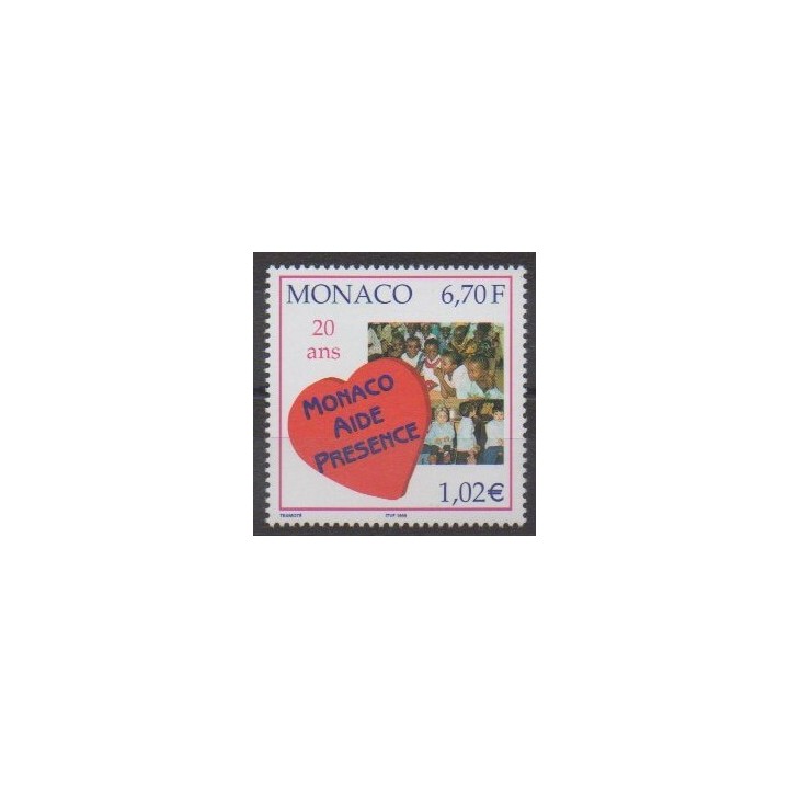 Buy this stamp of Monaco of the year 1999 (Nb 2191).