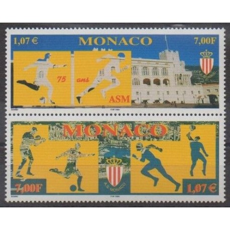Monaco - 1999 - Nb 2196/2197 - Various sports