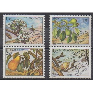 Buy this set of stamps of Monaco of the year 1989 (Nb P102/P105).