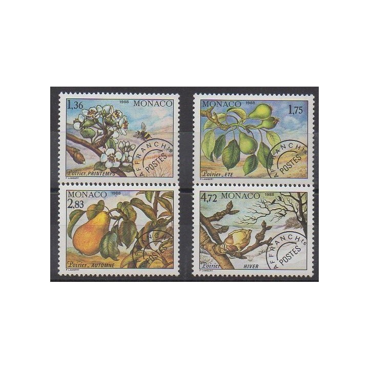 Buy this set of stamps of Monaco of the year 1989 (Nb P102/P105).