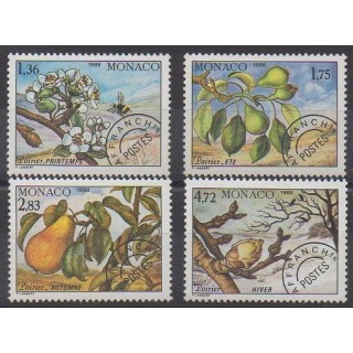 Buy this set of stamps of Monaco of the year 1988 (Nb P98/P101).