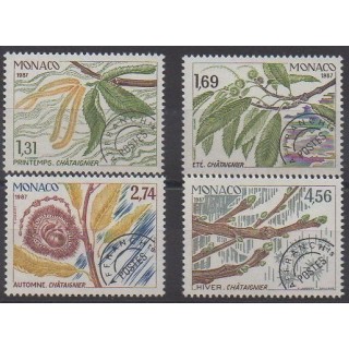 Buy this set of stamps of Monaco of the year 1987 (Nb P94/P97).