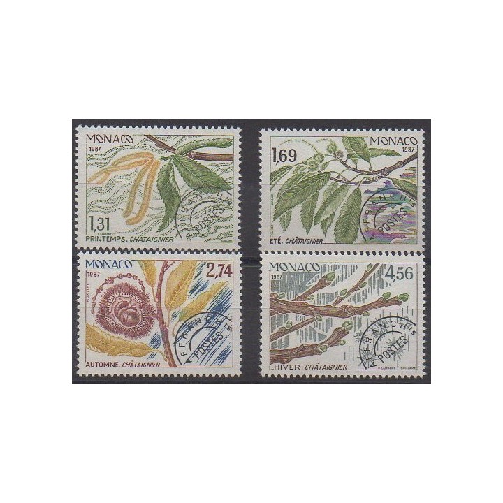 Buy this set of stamps of Monaco of the year 1987 (Nb P94/P97).