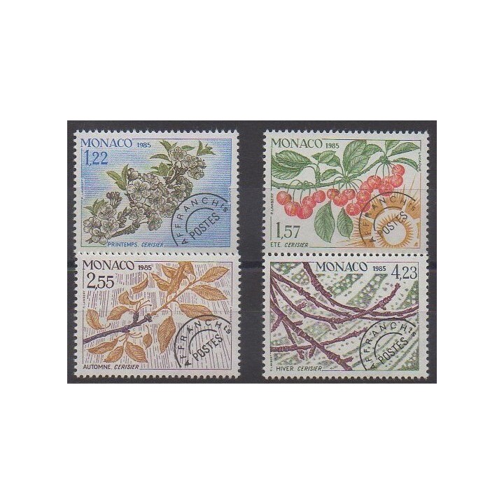 Buy this set of stamps of Monaco of the year 1985 (Nb P86/P89).