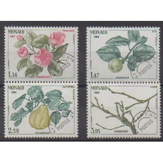 Buy this set of stamps of Monaco of the year 1984 (Nb P82/P85).