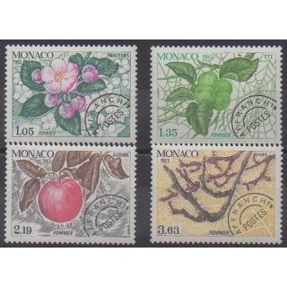 Acheter cette série de timbres de Monaco de l'année 1981 (No P78/P81).