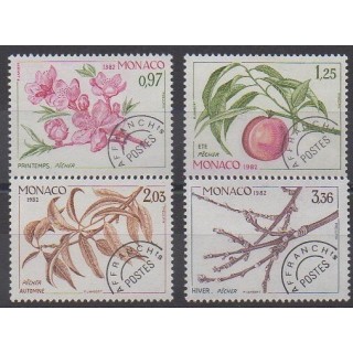 Buy this set of stamps of Monaco of the year 1982 (Nb P74/P77).