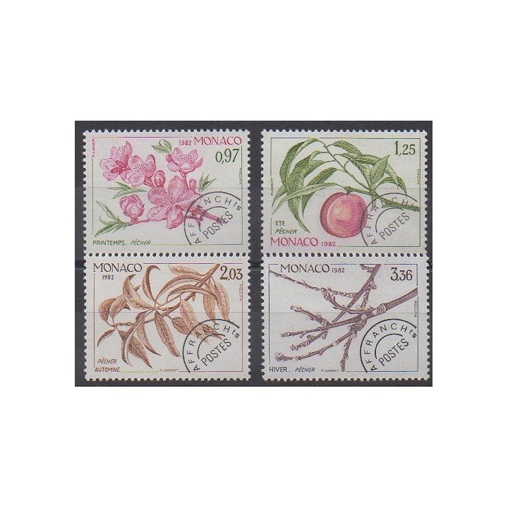 Buy this set of stamps of Monaco of the year 1982 (Nb P74/P77).
